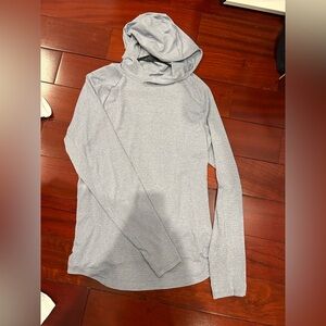 Lululemon Hoodie Light Blue Lightweight Sweatshirt. Medium